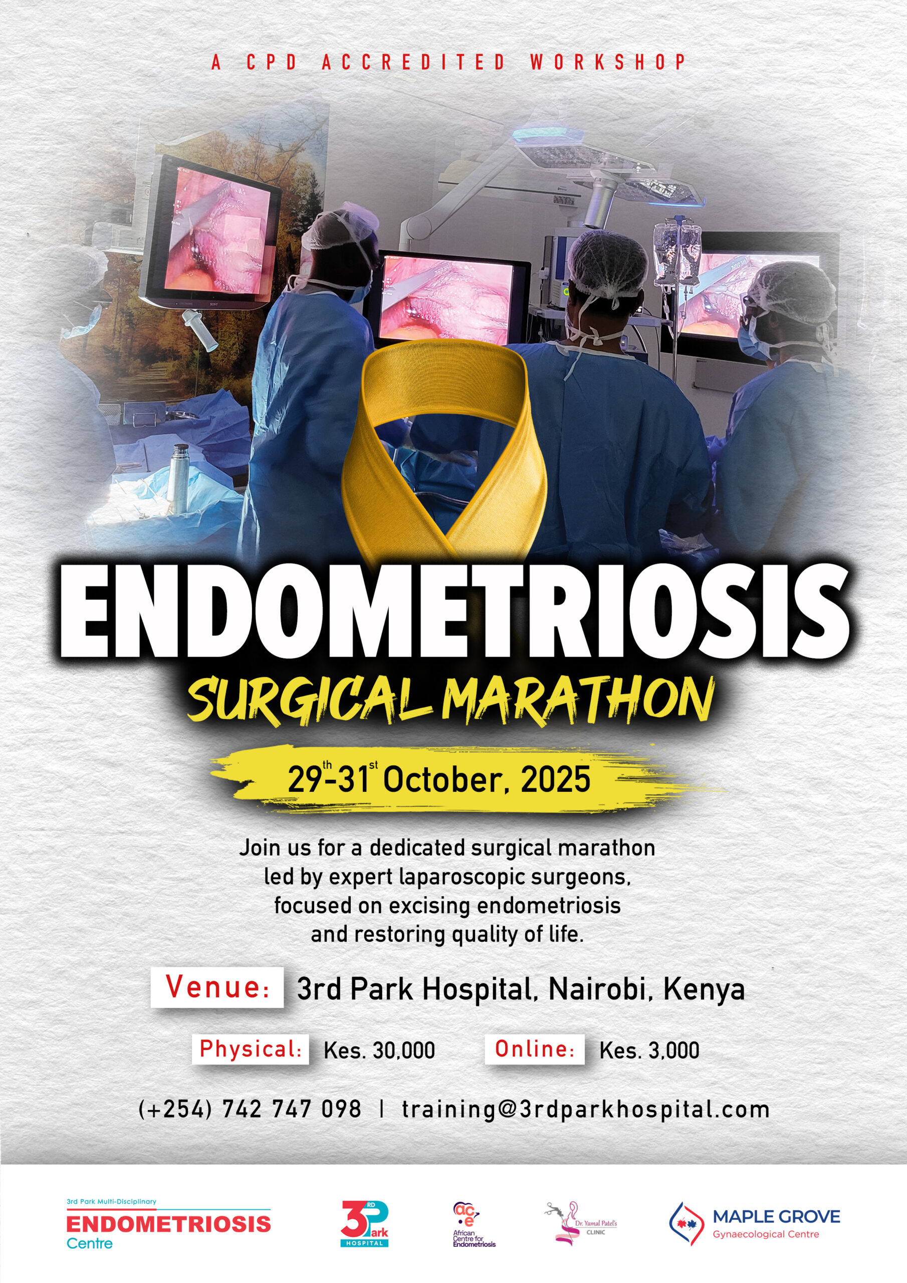 Endometriosis Surgical Marathon 2025 16 Program Cover scaled