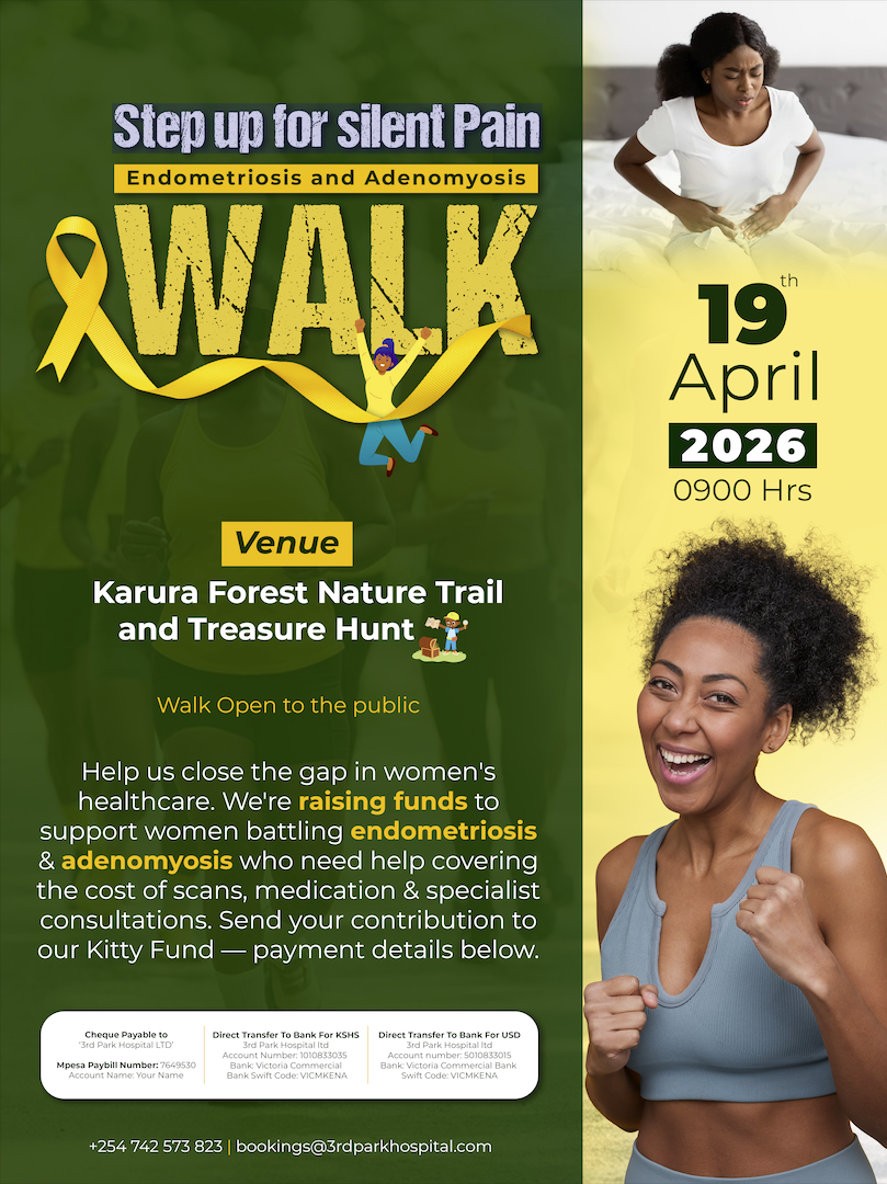 Step up for Silent Pain: Endometriosis & Adenomyosis Walk at Karura 23 Endometriosis & Adenomyosis Awareness Walk