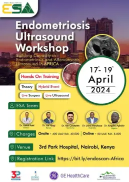 endometriosis ultrasound workshop in nairobi, kenya
