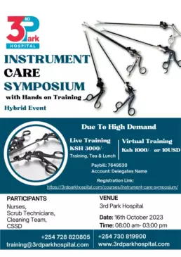 instrument care symposium training uai